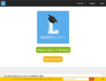 Tablet Screenshot of learrn.com